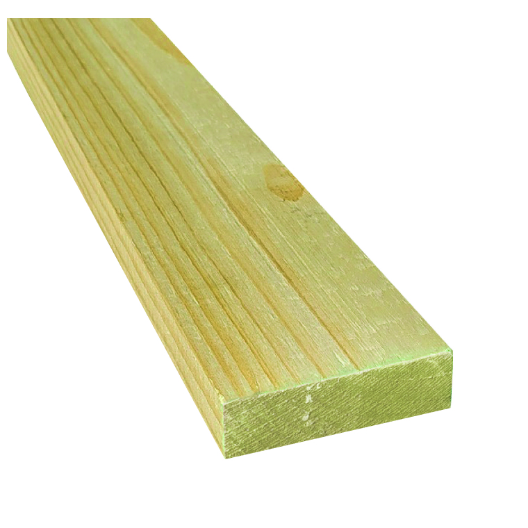 Pino Cepillado Seco Impregnado Sur 1x6 x 3.20 mts.