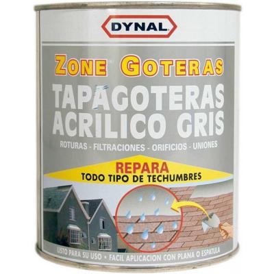 Tapagotera Acrílico Gris Dynal 1/4 Galón