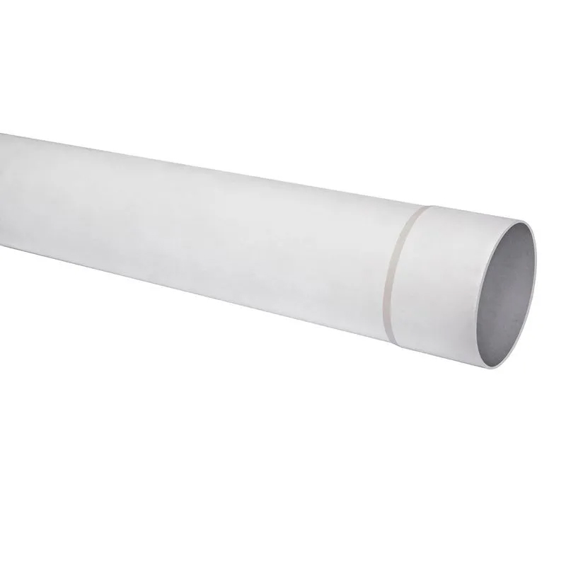 Tubo Bajada Pvc Blanca Hoffens 3 Mts.