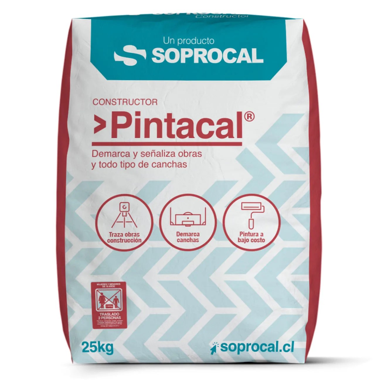 PintaCal 25 Kg.