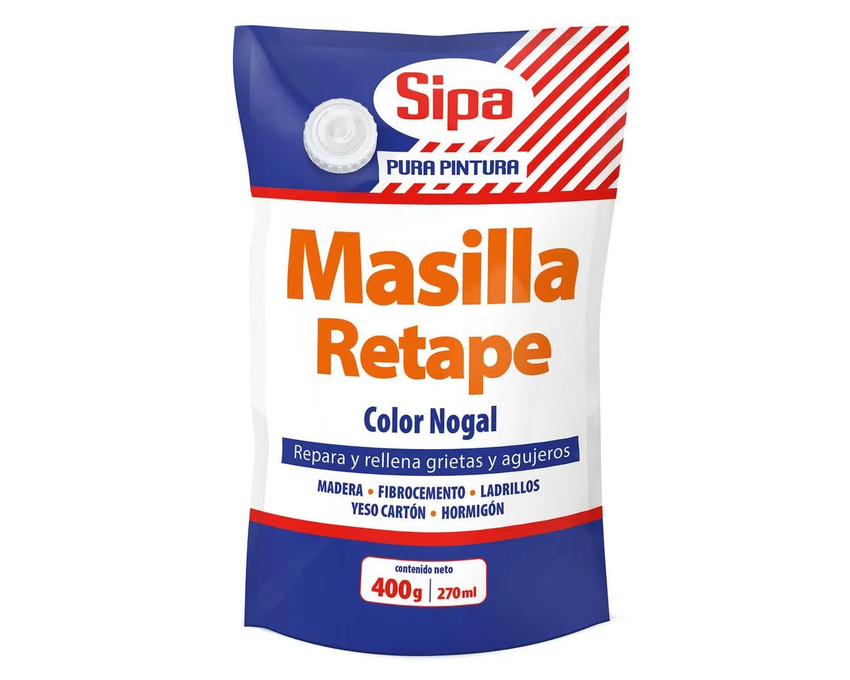 Masilla Retape Nogal 400 grs