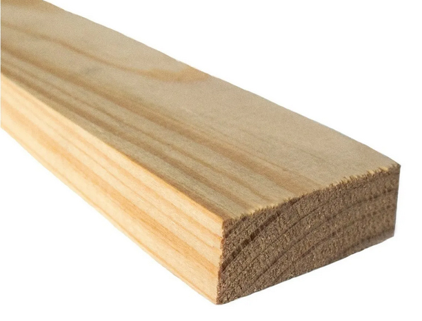 Pino Dimensionado Cepillado Local 3x8 x 3.20 mts.