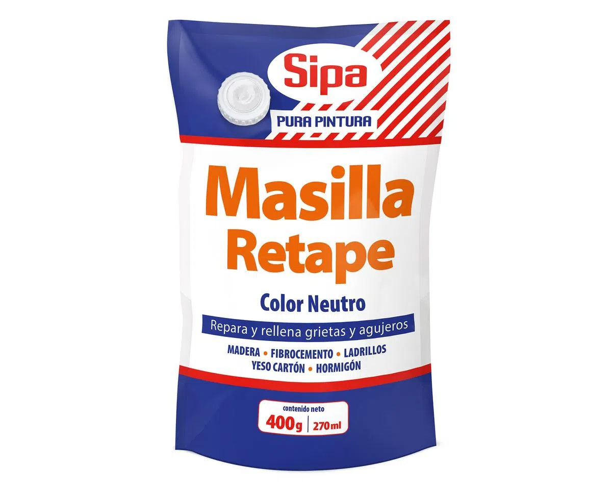 Masilla Retape Neutro 400 grs