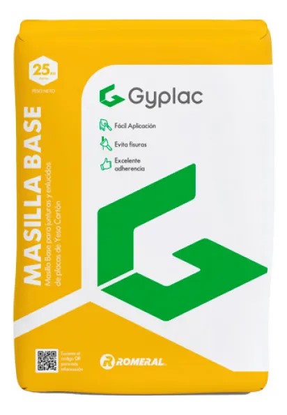 Masilla Base Romeral Saco 25 Kg.
