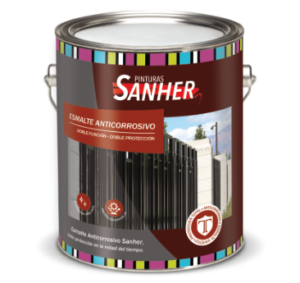 Anticorrosivo Sanher Rojo 1/4 GL