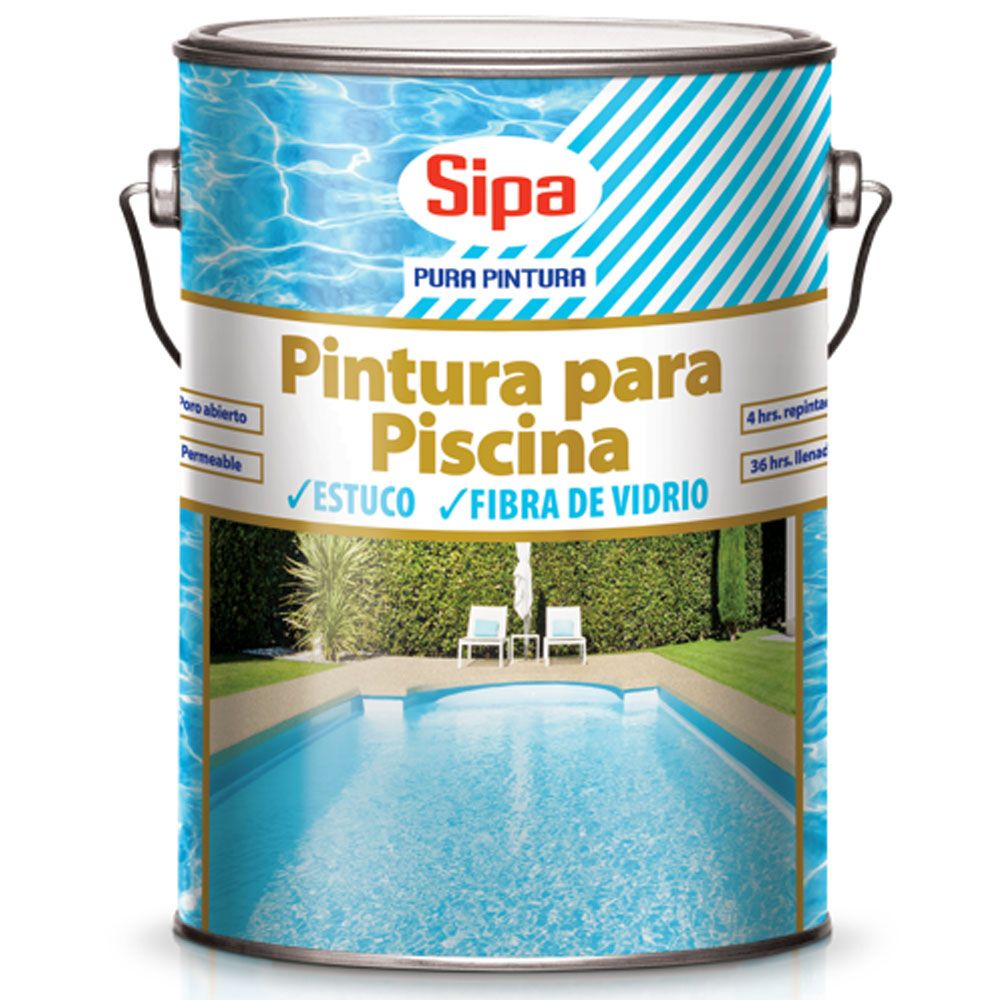 Pintura Piscina Sipa Celeste GL