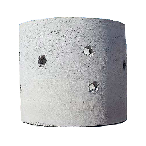 Tubo Cemento Perforado 1.000 mm x 1 Metro