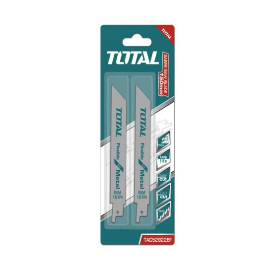 Set Hoja Sierra Sable Para Metal Total