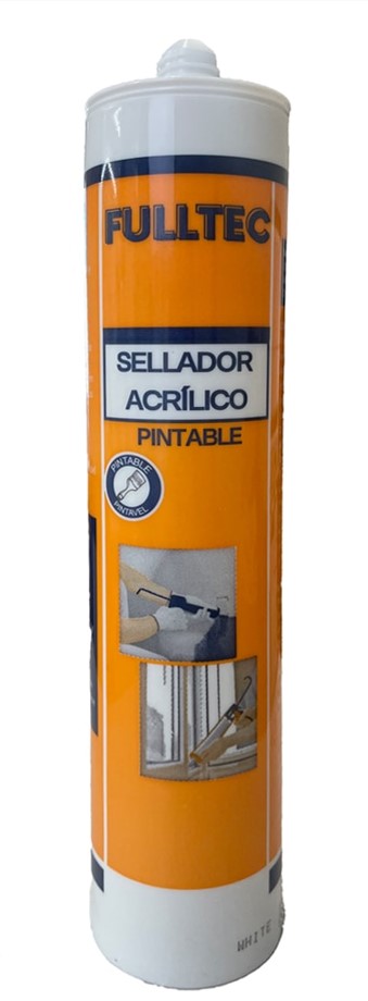 Sellador Acrilico Pintable Blanco 300 ML