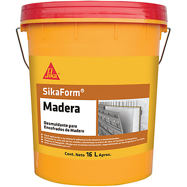 Sika Desmoldante Madera Tineta 16 Lts.