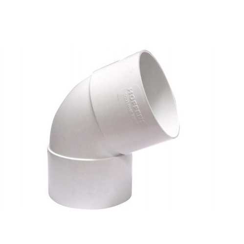 Codo/Tubo Bajada HH Pvc Blanca Hoffens