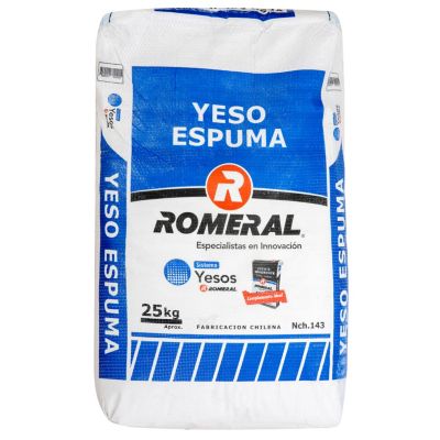 Yeso Romeral 25 Kg.